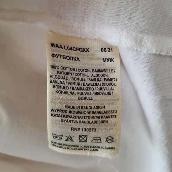 LEE Lee logo crew neck t-shirt - (L) - Picture 7 of 10